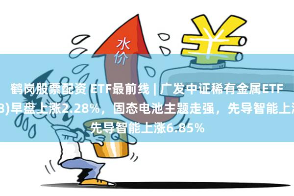 鹤岗股票配资 ETF最前线 | 广发中证稀有金属ETF(159608)早盘上涨2.28%，固态电池主题走强，先导智能上涨6.85%